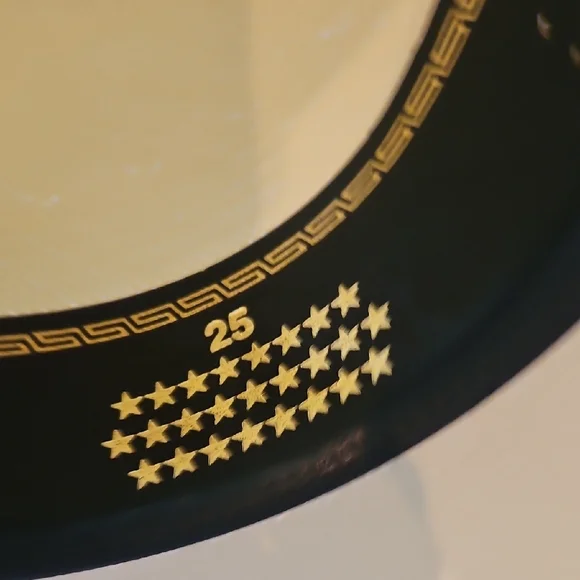 Women's Cream Straw Cowboy Hat with Black Hatband - Picture 8 of 10